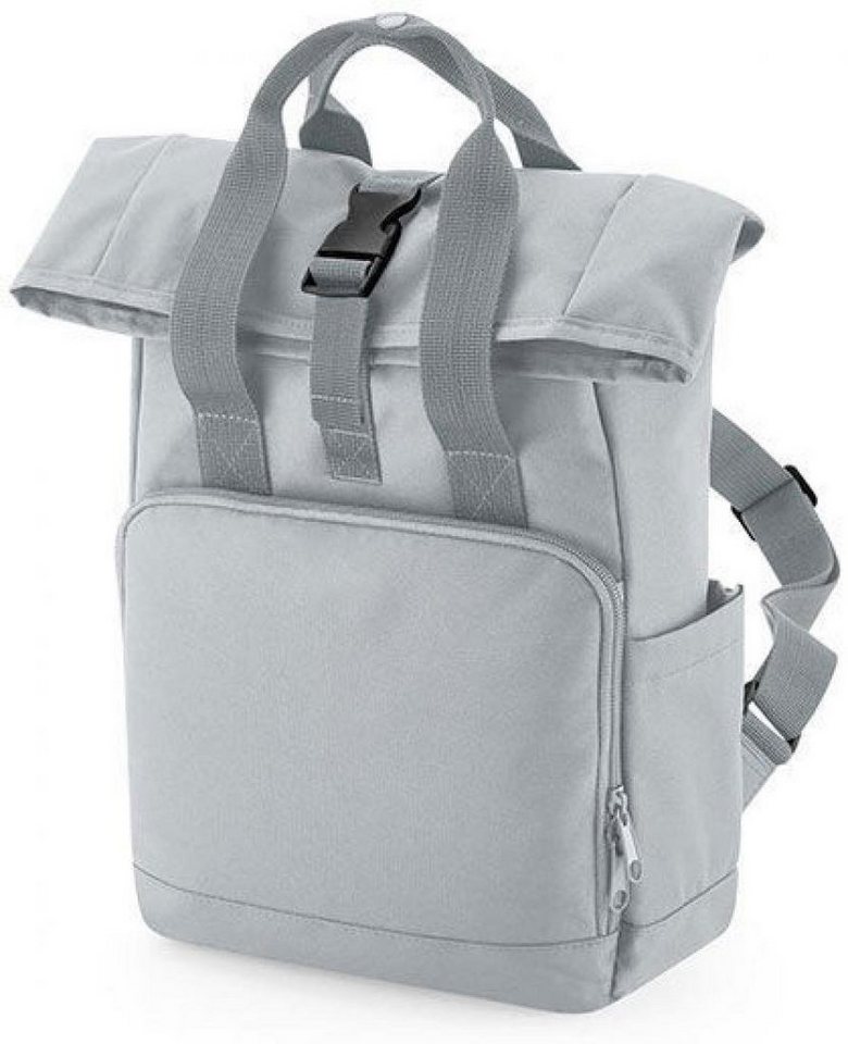 BagBase Freizeitrucksack Recycled Mini Twin Handle Roll-Top Backpack von BagBase