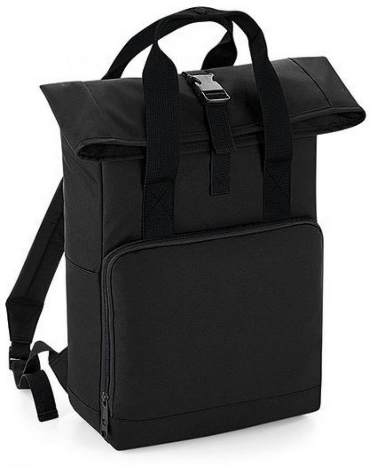 BagBase Freizeitrucksack Rucksack Twin Handle Roll-Top Backpack - 28 x 38 x 12 cm von BagBase