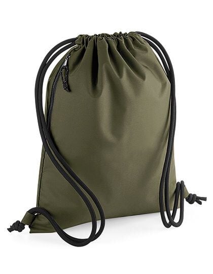BagBase Recycled Gymsac Turnbeutel verdeckte Geheimtasche von BagBase
