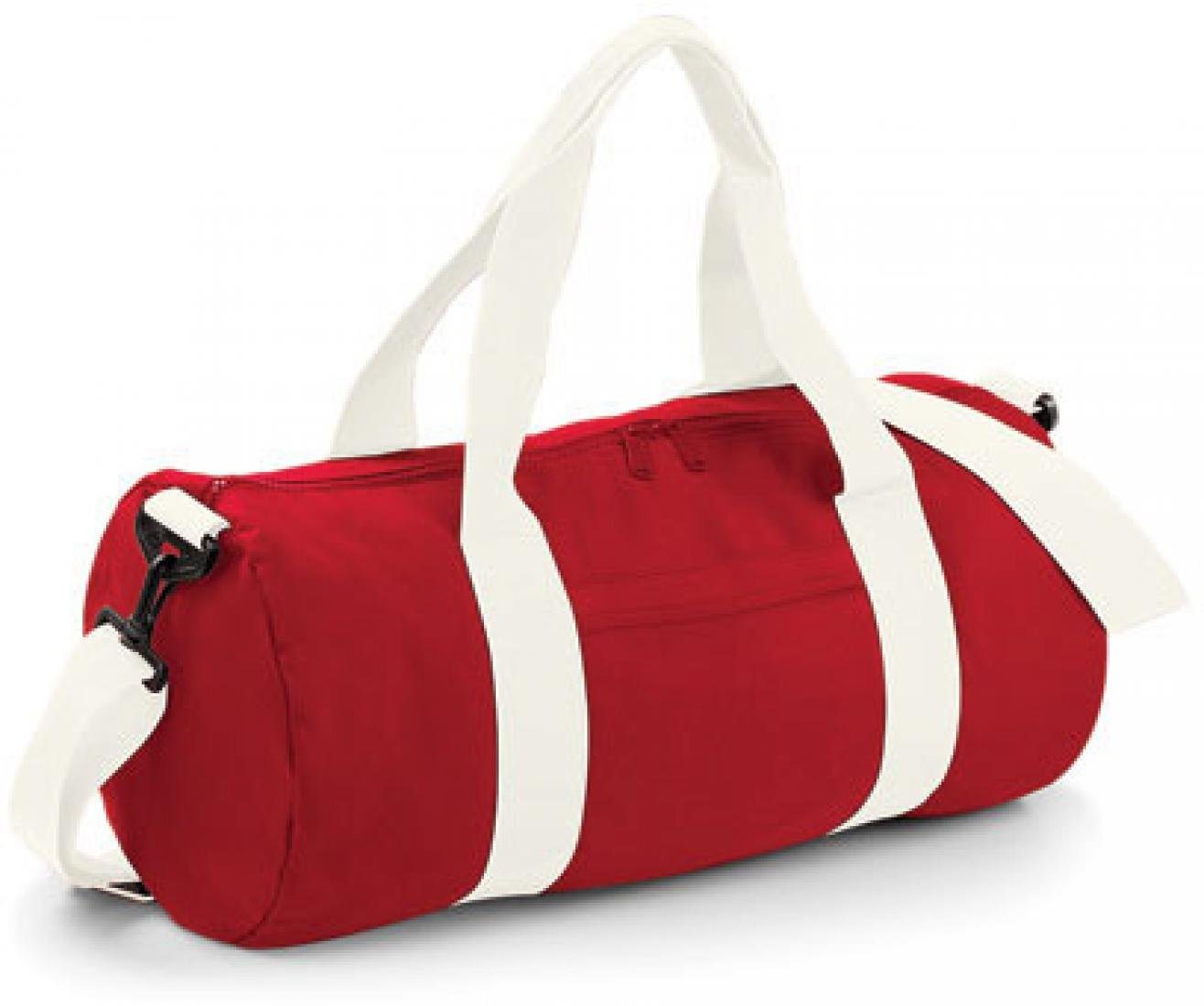 BagBase Reisetasche Original Barrel Bag / Reisetasche, 50 x 25 x 25 cm von BagBase