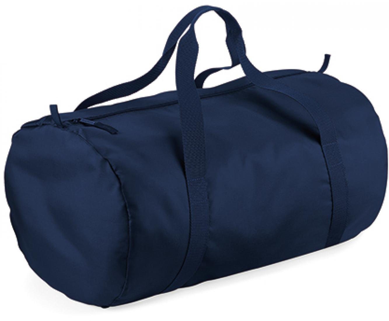 BagBase Reisetasche Packaway Barrel Bag, 50 x 30 x 26 cm von BagBase