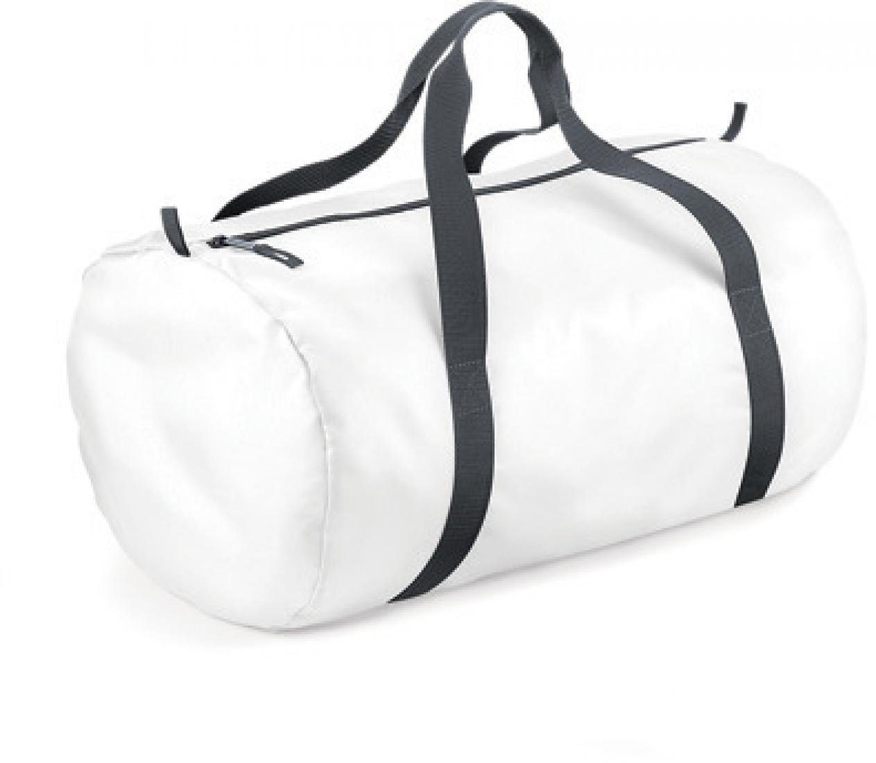 BagBase Reisetasche Packaway Barrel Bag, 50 x 30 x 26 cm von BagBase