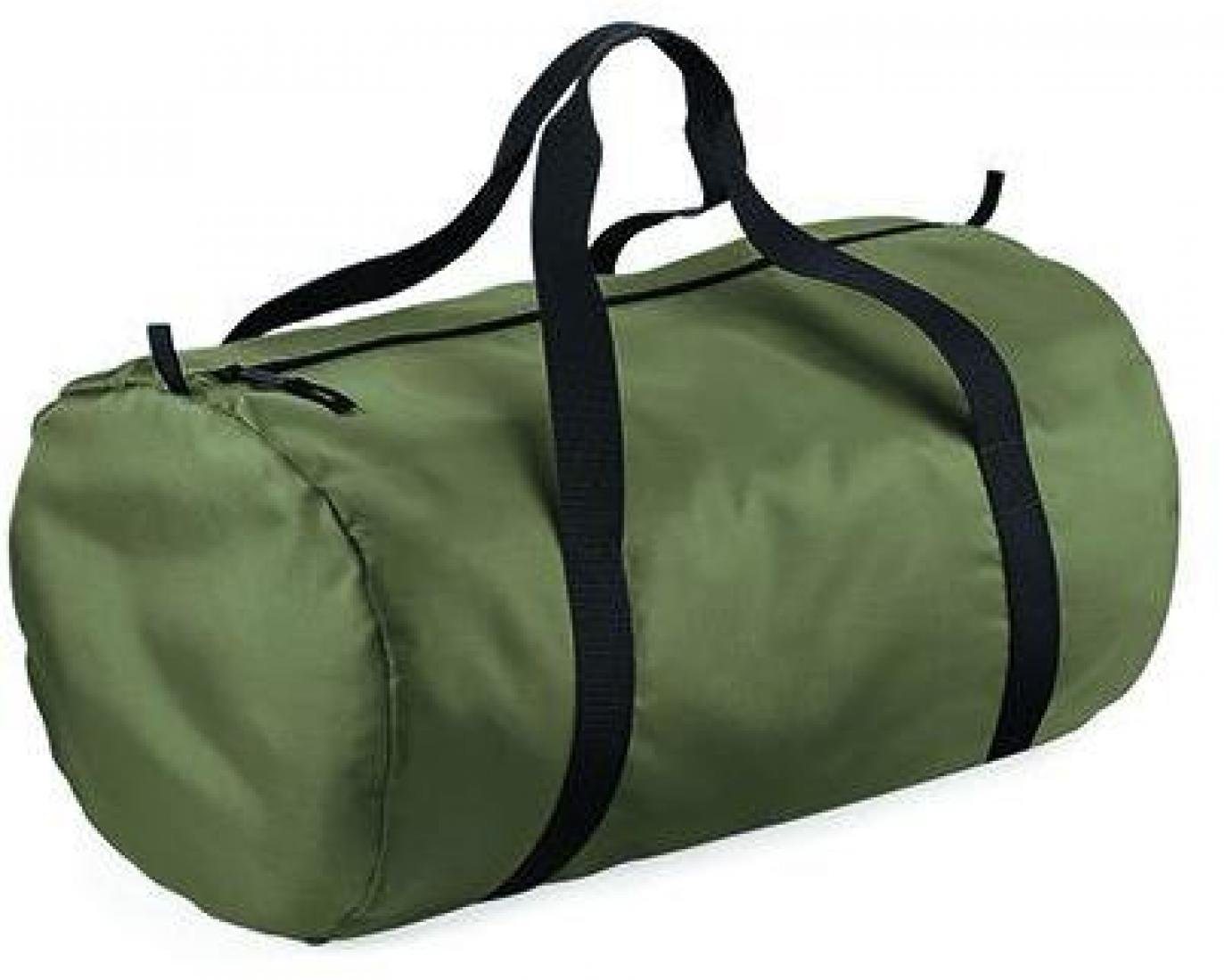 BagBase Reisetasche Packaway Barrel Bag, 50 x 30 x 26 cm von BagBase