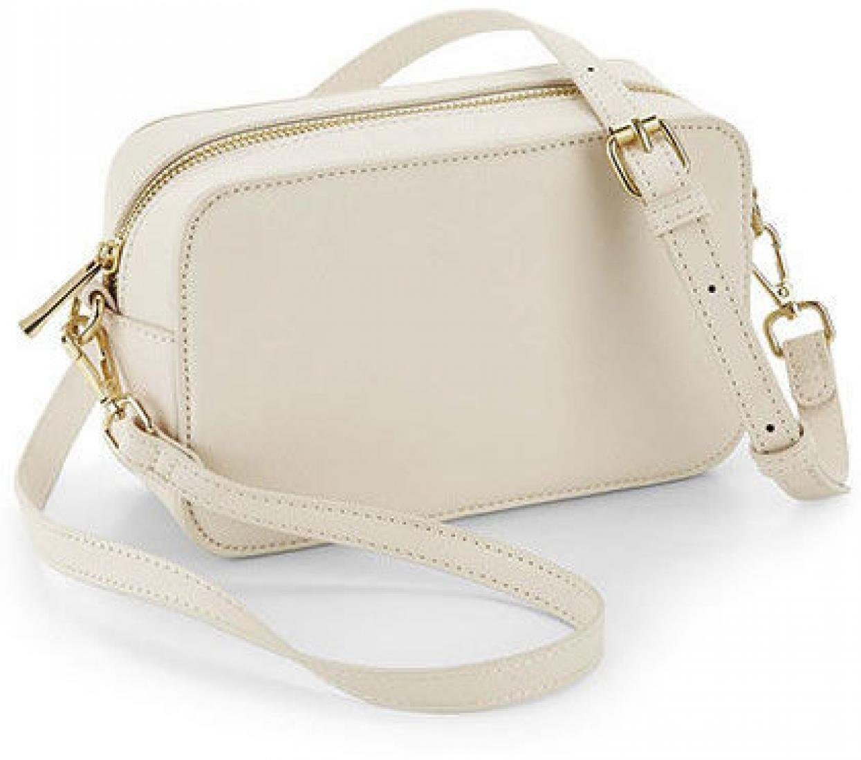 BagBase Umhängetasche Boutique Cross Body Bag Lederoptik von BagBase