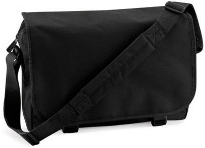 BagBase Umhängetasche Messenger Bag Umhängetasche, 38 x 30 x 12 cm von BagBase