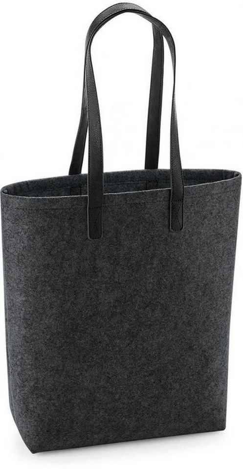 BagBase Umhängetasche Premium Felt Tote 29 x 38 x 12 cm von BagBase