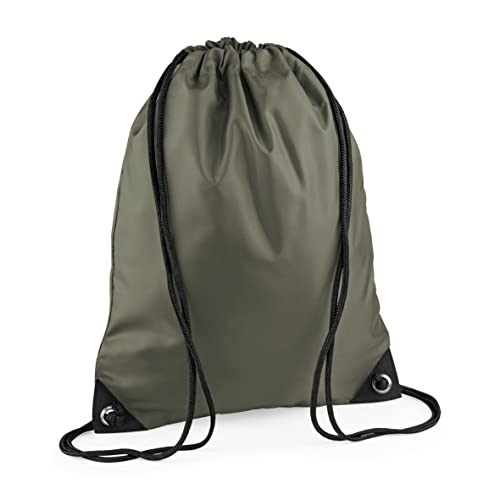 BagBase Unisex Bg010oliv Premium Turnbeutel, olivgrün, M von BagBase