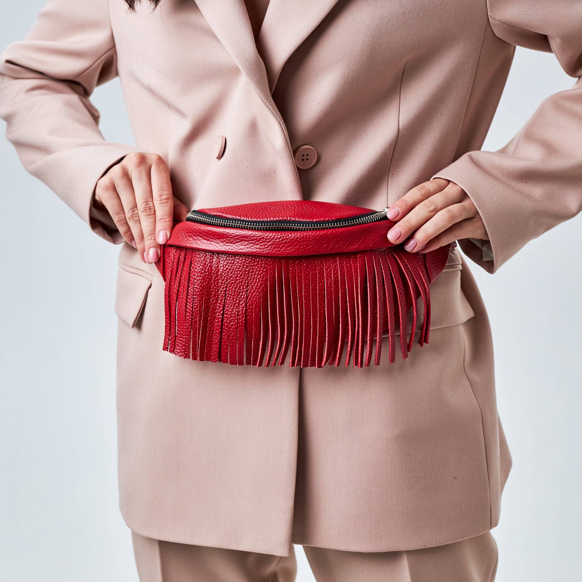 Handgemachte Gürteltasche, Fringe Gürteltasche, Gürteltasche Für Frauen, Festival Bauchtasche, Fanny Pack Frauen, Burning Man Bauchtasche von BagBaseArt