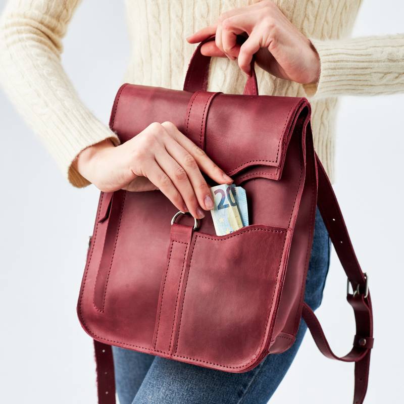Leder Rucksack Frauen Laptop, Geldbörse Frauen, Reise Geldbörse, Personalisierte Rucksack, Für Schule Leder Rucksack Frauen Laptop, Geldbörse Frauen, Reise Geldbörse, Personalisierte Rucksack, Für Schule von BagBaseArt