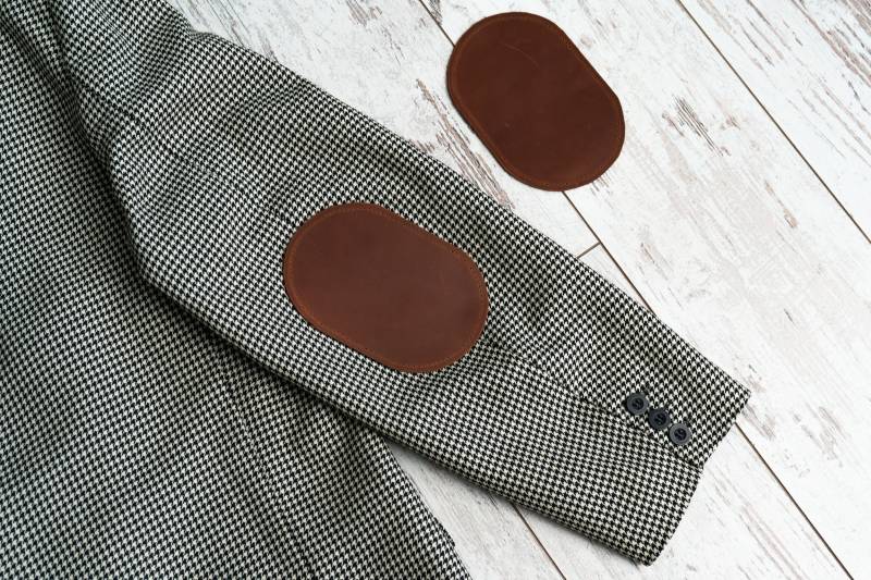 Pullover-Ellbogenpatches, Dünne Lederpatches, Jackenpatches Für Männer, Tweed-Ellbogenpatches, Paar-Ellbogenpatches, Pulloverpatches von BagBaseArt