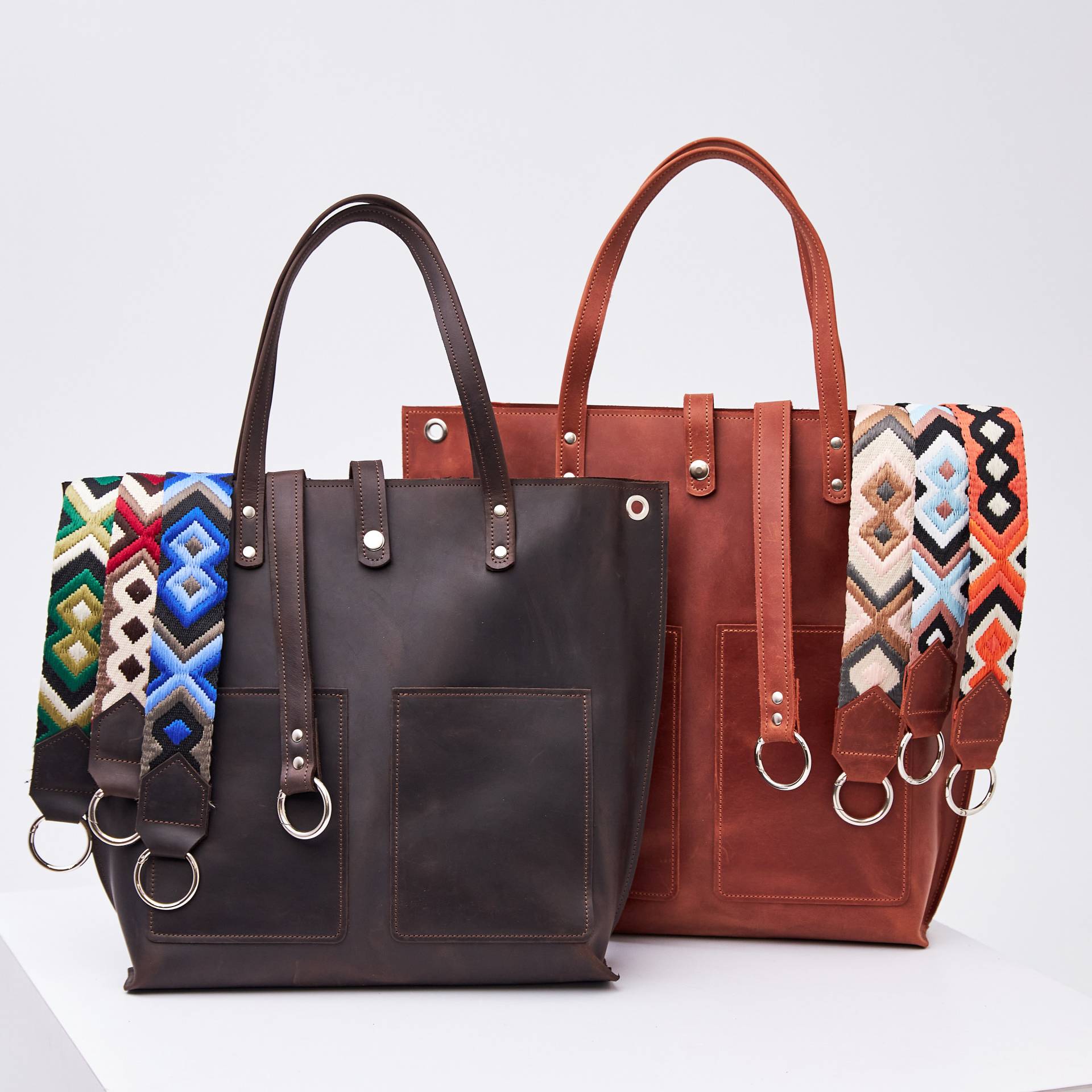 Tragetasche Mit Ornament Riemen, Campbell Tasche Wählen Sie Ihren Riemen, Personalisierte Tragetaschen Für Frauen, Einkaufstasche Taschen von BagBaseArt