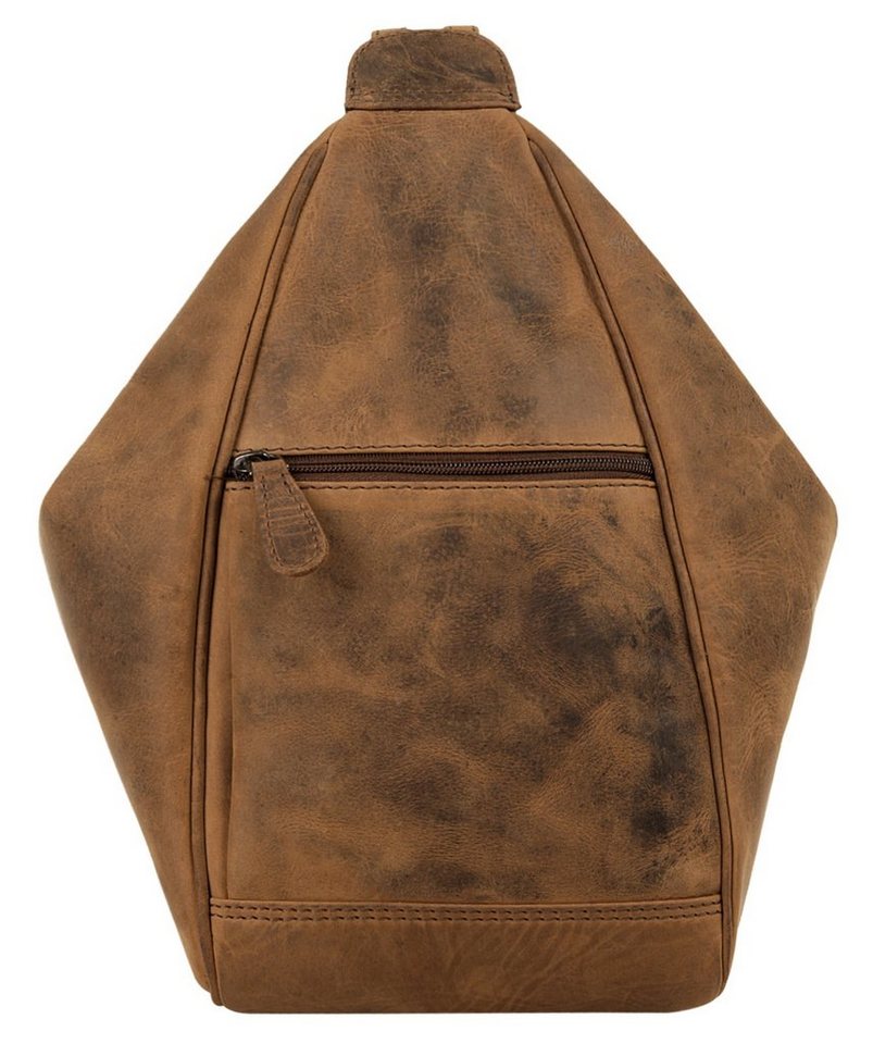 Bagan Cityrucksack, echt Leder von Bagan