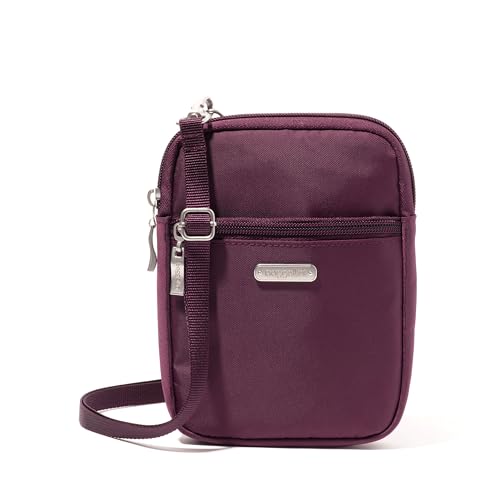 Baggallini Damen Essential Mini Crossbody Bag, mulberry von Baggallini