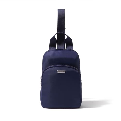 Baggallini Damen Essential Sling Tragetasche, Cadet Marineblau, Einheitsgröße Baggallini Damen Essential Sling Tragetasche, Cadet Marineblau, Einheitsgröße von Baggallini