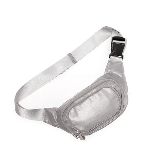 Baggallini Damen Gürteltasche für unterwegs, Sleet Gloss Ripstop, Einheitsgröße Baggallini Damen Gürteltasche für unterwegs, Sleet Gloss Ripstop, Einheitsgröße von Baggallini