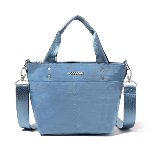Baggallini Damen Mini-Tragetasche Umhängetasche, Cornflower von Baggallini
