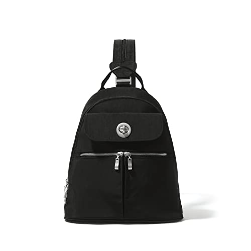 Baggallini Damen Umwandelbarer Neapel Rucksack, schwarz von Baggallini