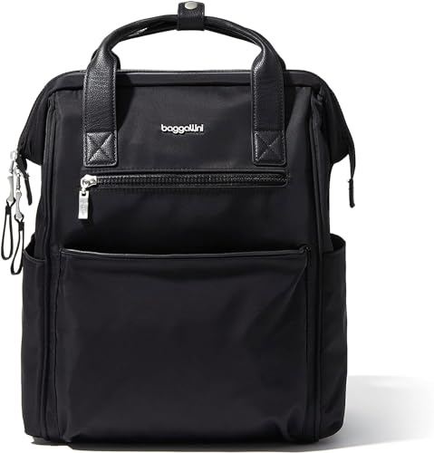 Baggallini Damen Soho Rucksack, schwarz, Einheitsgröße von Baggallini