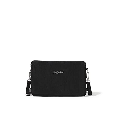 Baggallini Damen Die Einzige Tasche The Only Mini Bag, Schwarz von Baggallini