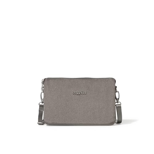 Baggallini Damen The Only Mini Bag, Sterling Shimmer von Baggallini