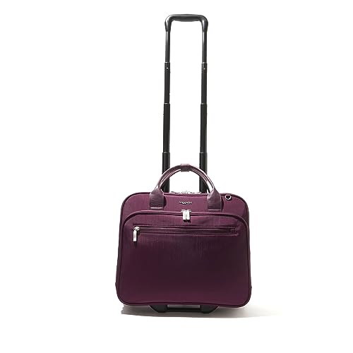 Baggallini Damen-Tragetasche mit 2 Rädern, mulberry von Baggallini