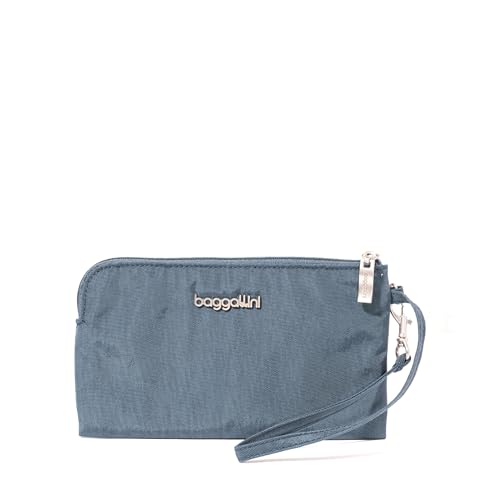 Baggallini Damen Wristlet RFID-Armband, Nebel von Baggallini