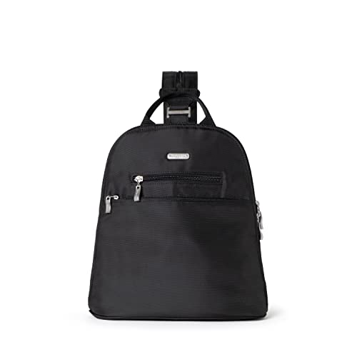 Baggallini Essential Convertible Rucksack, schwarz von Baggallini