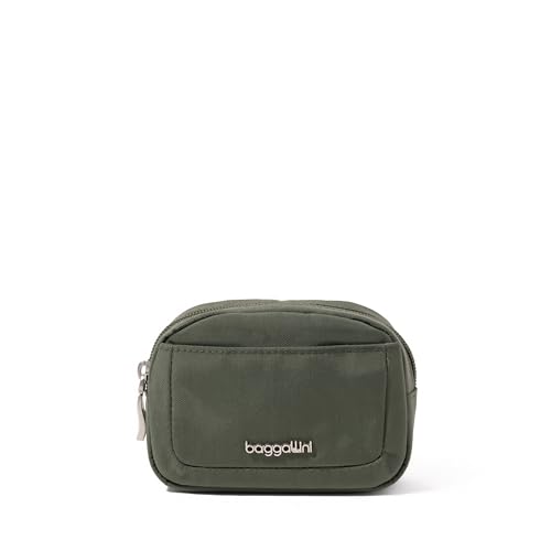 Baggallini Mini-Kosmetiktasche, leicht, 12,7 x 7,6 cm, Reiseutensilien, Make-up-Organizer von Baggallini