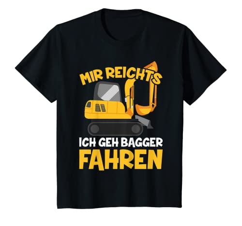 Kinder Baumeister Mir Reichts Ich Geh Bagger Fahren Bagger Jungs T-Shirt von Bagger Baggerfahrer Outfits