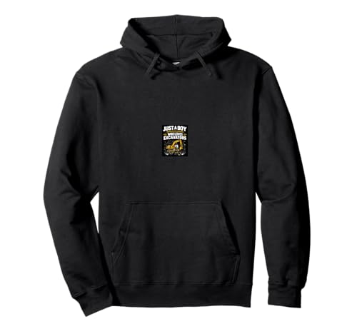 JUST A Boy WHO Loves EXCAVATORS Bagger-Enthusiast Pullover Hoodie JUST A Boy WHO Loves EXCAVATORS Bagger-Enthusiast Pullover Hoodie von Bagger-Enthusiasten-Geschenk-Design