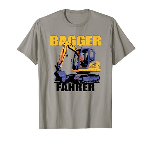 Bagger Fahrer Kostüm Herren Baustelle Fasching Karneval T-Shirt Bagger Fahrer Kostüm Herren Baustelle Fasching Karneval T-Shirt von Bagger Fahrer Geschenk Kostüm Herren Baustelle