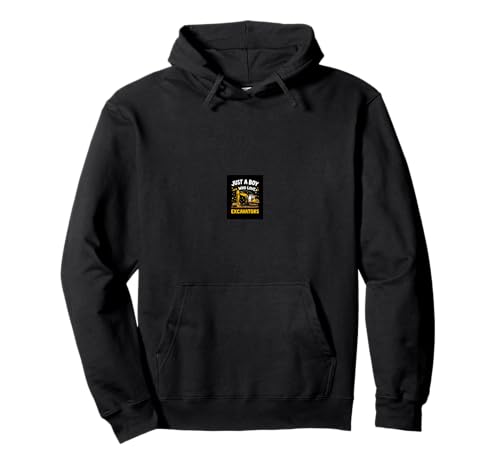JUST A Boy WHO Loves EXCAVATORS Bagger Pullover Hoodie JUST A Boy WHO Loves EXCAVATORS Bagger Pullover Hoodie von Bagger Geschenk Design