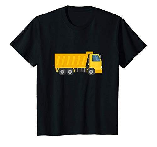 Kinder Lastwagen Jungen Baustellen Shop T-Shirt von Bagger Jungen 4 Jahre Geburtstag