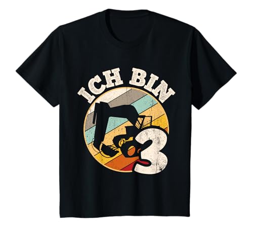 Ich bin 3 Bagger Geburtstagsshirt 3 Jahre für Jungen T-Shirt von Bagger T-Shirt Geburtstag Jungen Geschenkidee