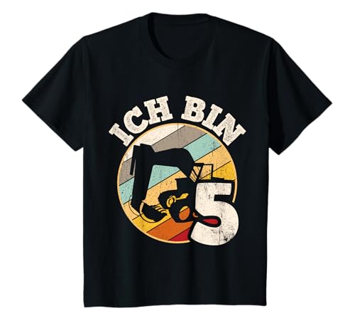 Ich bin 5 Bagger Geburtstagsshirt 5 Jahre für Jungen T-Shirt von Bagger T-Shirt Geburtstag Jungen Geschenkidee