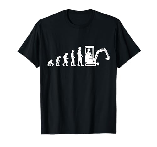 Baggerführer Evolution Bagger Baggerfahrer - Herren T-Shirt Baggerführer Evolution Bagger Baggerfahrer - Herren T-Shirt von Baggerfahrer & Baggerführer Geschenk Geschenkidee
