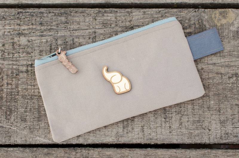 Unisex Aus Natürlichen Materialien Kleine Geldbörse von BaggyBagShop