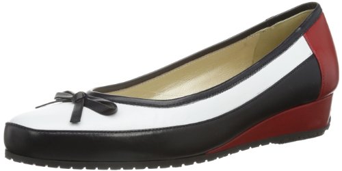 Bagnoli Damen 941535 Slipper, Blau (Blau/Weiß/Rot 5) von Bagnoli