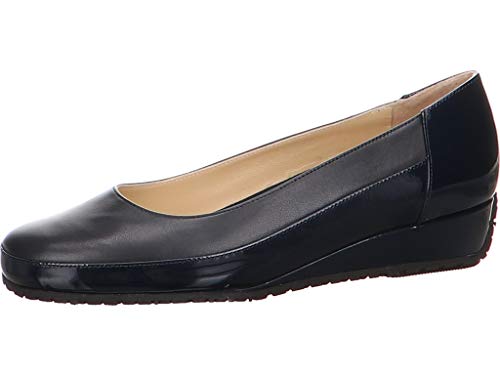 Bagnoli Damen Ballerinas 6060 6060 778 Vernice Blue weiß 623660 von Bagnoli