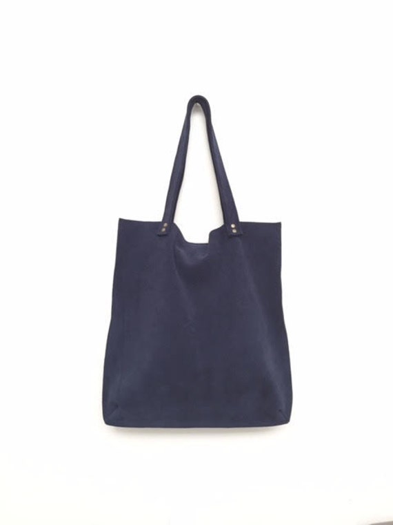 Blaue Wildledertasche, Blaue Ledertasche, Blaue Lederhandtasche Blaue Wildledertasche, Blaue Ledertasche, Blaue Lederhandtasche von BagsByPancha