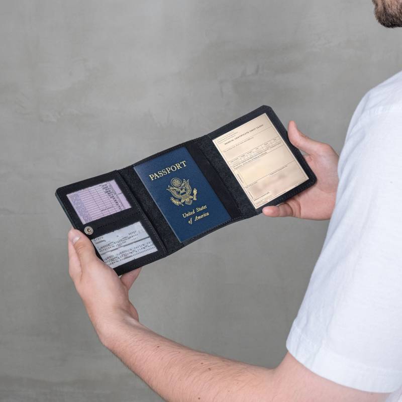 Leder Pilotenscheinhülle, Pilotenführerschein, Pilotendokumentehalter, Pilotengeschenke Für Männer, Geschenk Piloten, Individuelles Pilotengeschenk von BagsNesti