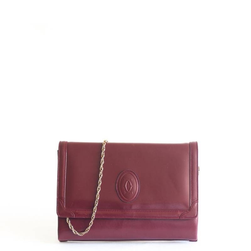 Beuteltasche Bordeaux Cartier Vintage/Cadeau Für Die Braut Fête Des Mères Beuteltasche Bordeaux Cartier Vintage/Cadeau Für Die Braut Fête Des Mères von BagsTalk