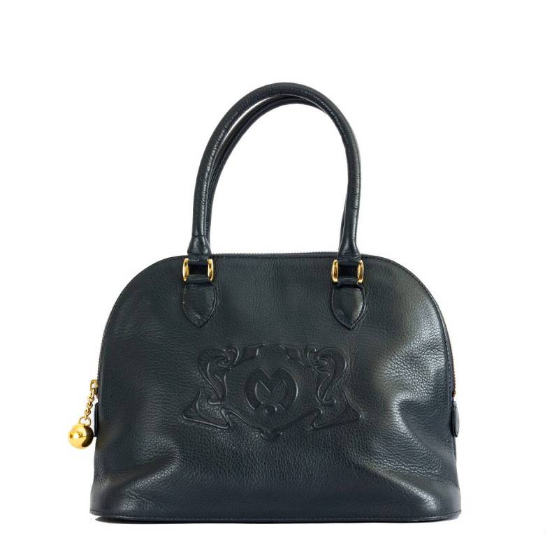 Sac Bleu Marine Vintate Mila Schon Mit Poignée Supérieure/Sac En Cuir Italien Sac Bleu Marine Vintate Mila Schon Mit Poignée Supérieure/Sac En Cuir Italien von BagsTalk