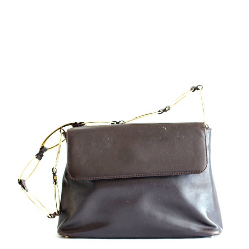Umhängetasche Aus Braunem Leder Von Gucci Vintage Umhängetasche Aus Braunem Leder Von Gucci Vintage von BagsTalk