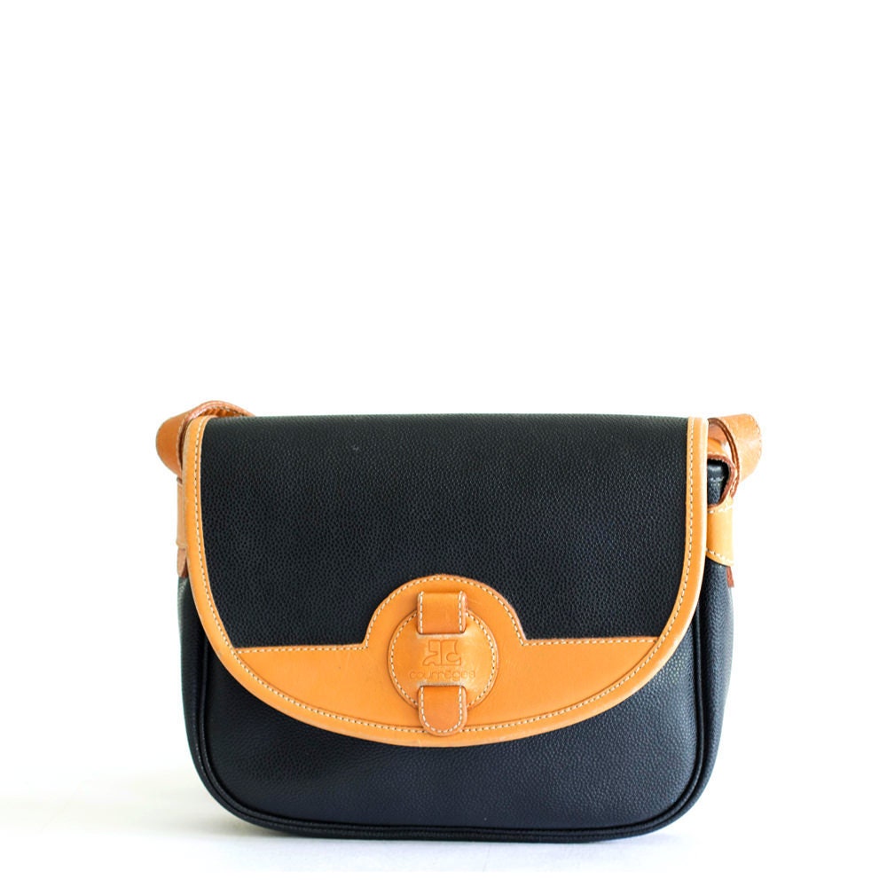 Vintage Courreges Paris Umhängetasche Aus Leder, Geschenk Für Sie Vintage Courreges Paris Umhängetasche Aus Leder, Geschenk Für Sie von BagsTalk