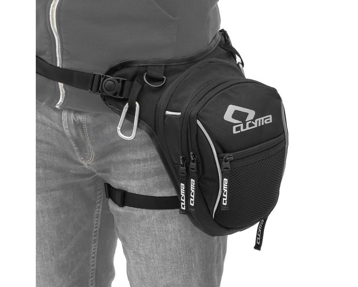 Bagtecs Beintasche Motorrad Beintasche # LB5 erweiterbar 2,8-4,6 Liter Leg Bag von Bagtecs