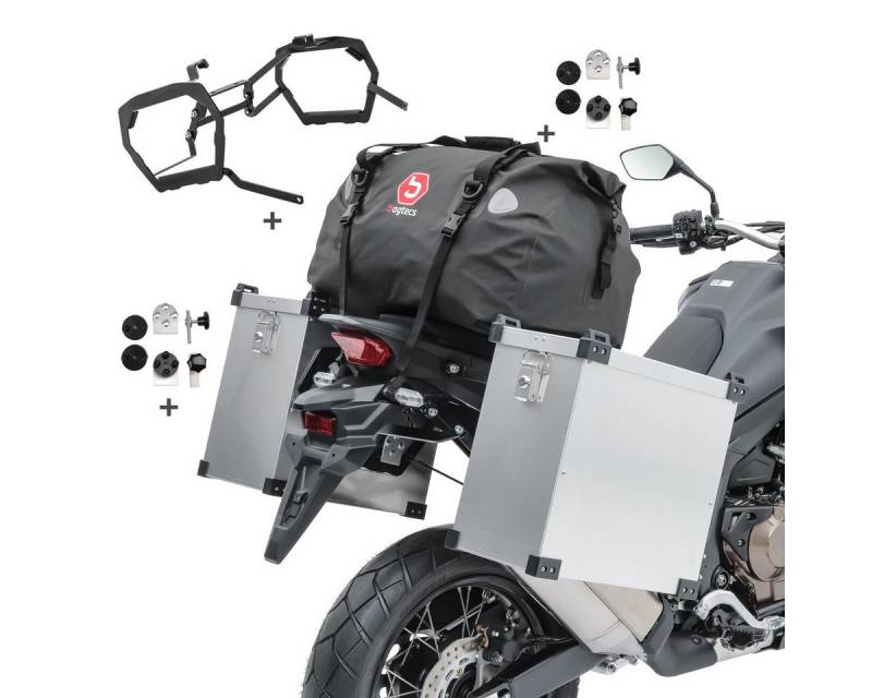 Bagtecs Kofferset Alu Koffer für Yamaha Tenere 700 / Rally 19-25 Namib75+Hecktasche von Bagtecs