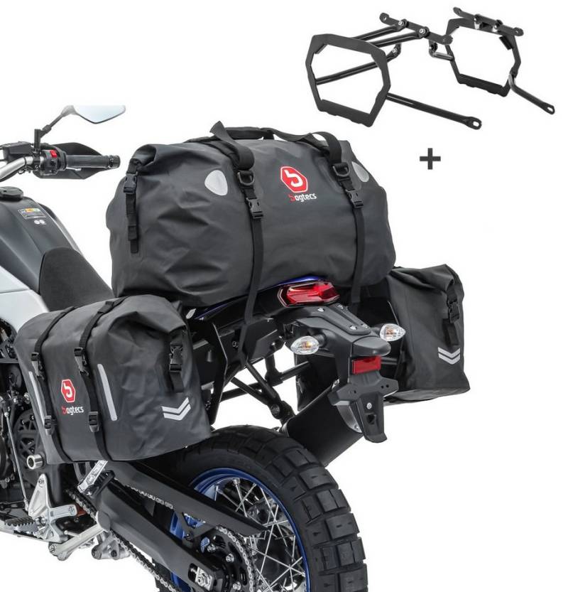 Bagtecs Kofferset Satteltaschen Set WP8 für KTM 790 / 890 Adventure/ R 19-25 Kofferträge von Bagtecs