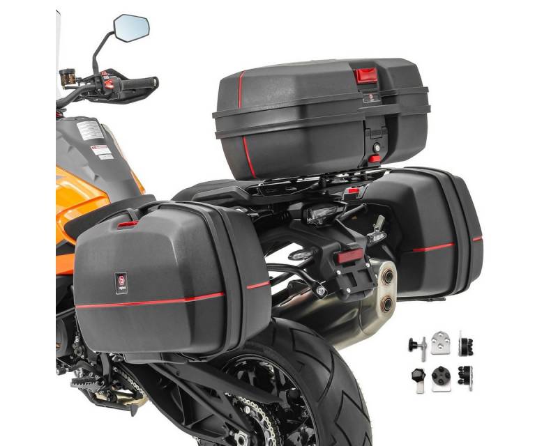 Bagtecs Kofferset Set Koffer + Topcase für Suzuki Bandit 1200 / S TB8 3x45L von Bagtecs