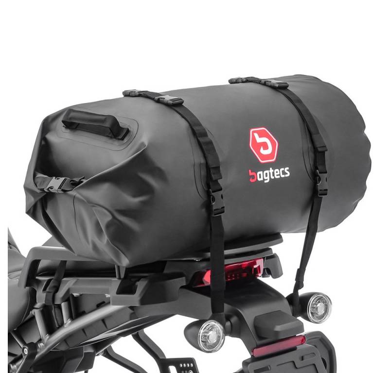 Bagtecs Reisetasche Motorrad Gepäckrolle Hecktasche # BR50 Packsack Wasserdicht 50 Liter von Bagtecs